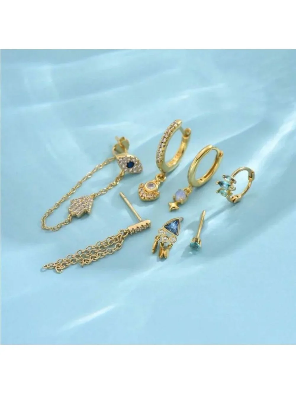 Dangle Earrings Set Q1003